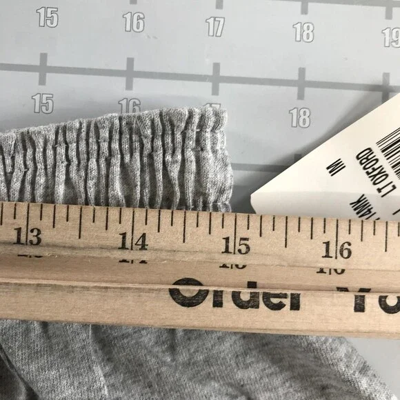 Russell Athletic Shorts Mens Large Gray Jersey Elastic Waist Drawstring Gym - Picture 8 of 11